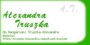 alexandra truszka business card